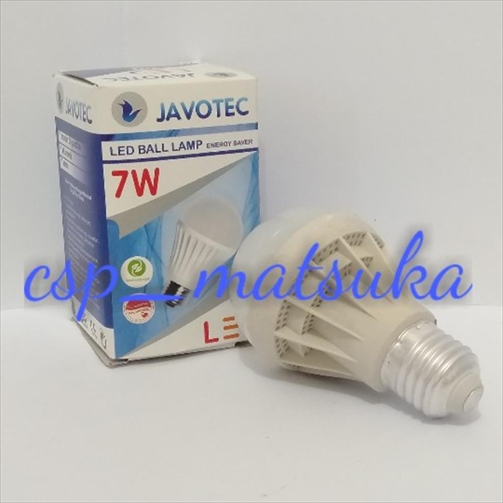 Lampu Led Bola Murah Javotec Series 3/ 5/7/9/15/18W