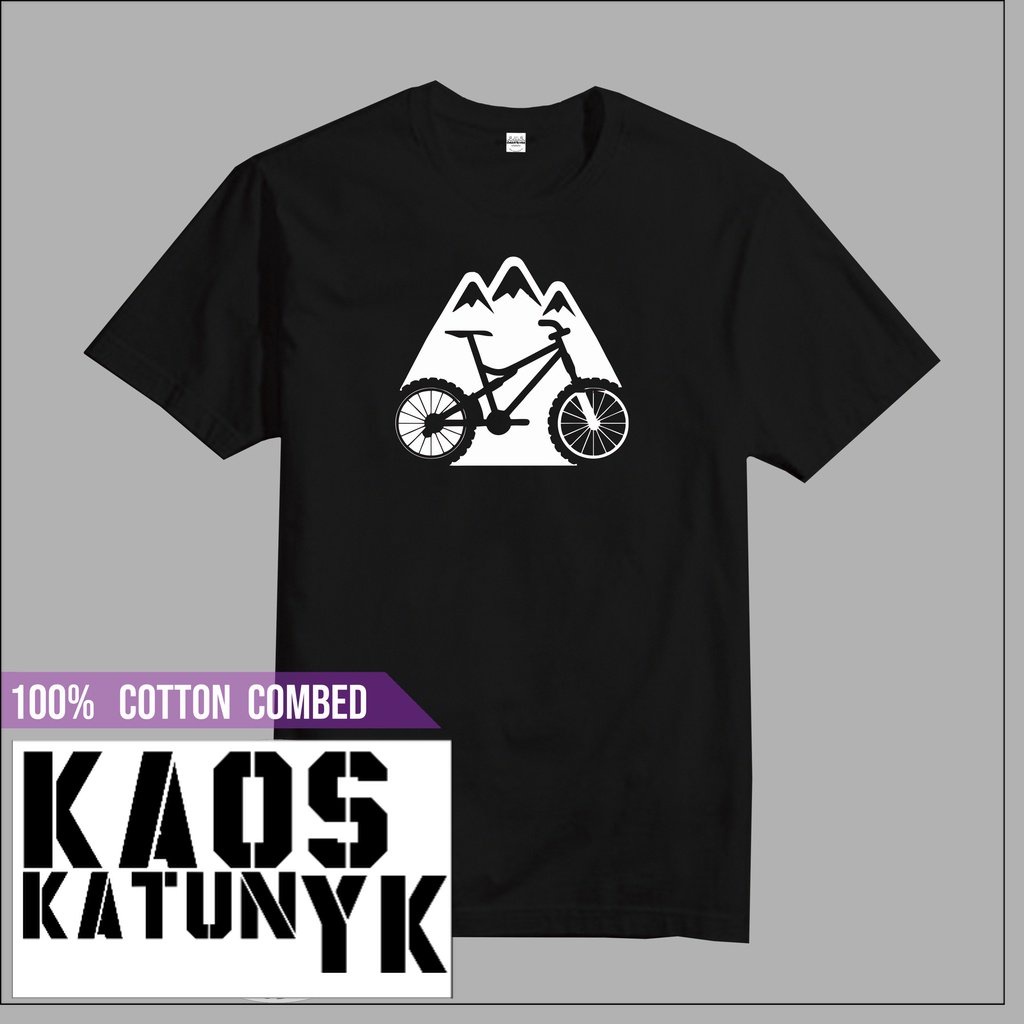 kaos distro sepeda gunung