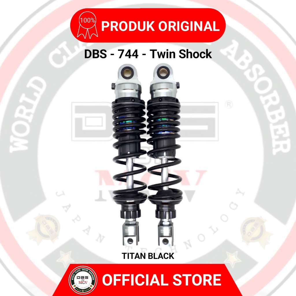 [ BISA COD ] Shock Non Tabung DBS 744 CNC SERIES Yamaha AEROX 155 NOUVO Z