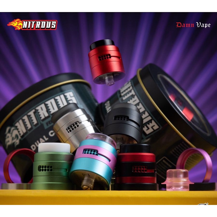 NITROUS RDA DUAL CAP ONLY BY KOKO SARANG