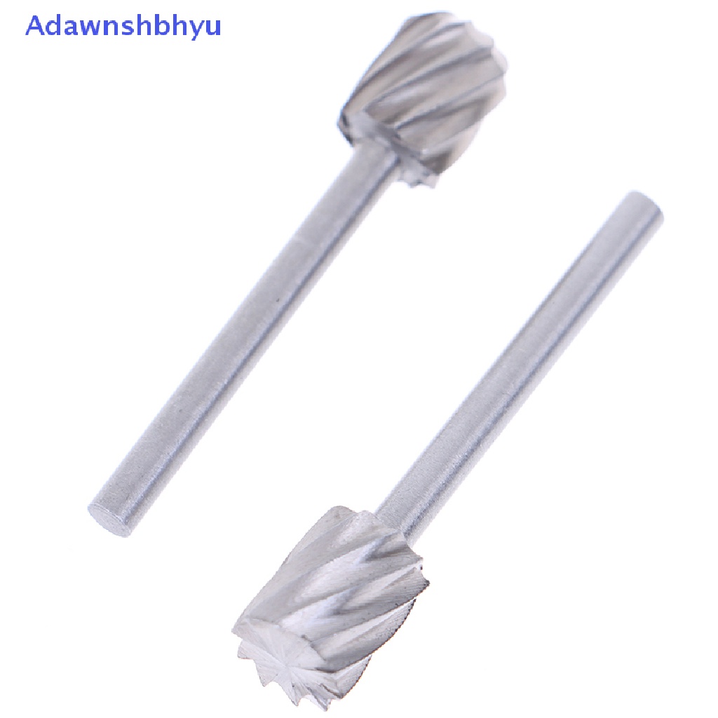 Adhyu 20pcs Tungsten Carbide Rotary Point Burr Die Grinder Shank Set 3 * 40mm ID