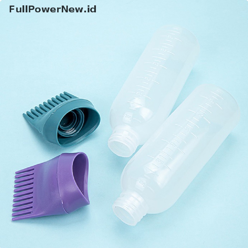 Power 120ml Botol Shampo Pewarna Rambut Aplikator Coloring Brush Pembersih Rambut ID