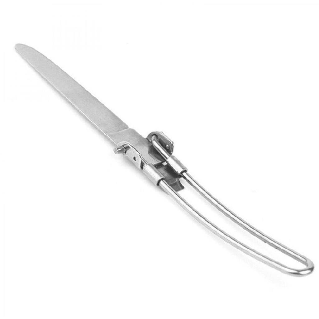 KNIFEZER Sendok Garpu Pisau Lipat Portabel Stainless Steel - AOTU ( Mughnii )