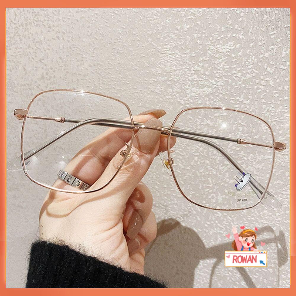 R-flower Anti-Blue Light Kacamata Pria Wanita Portable Pelindung Mata Ultra Light Frame