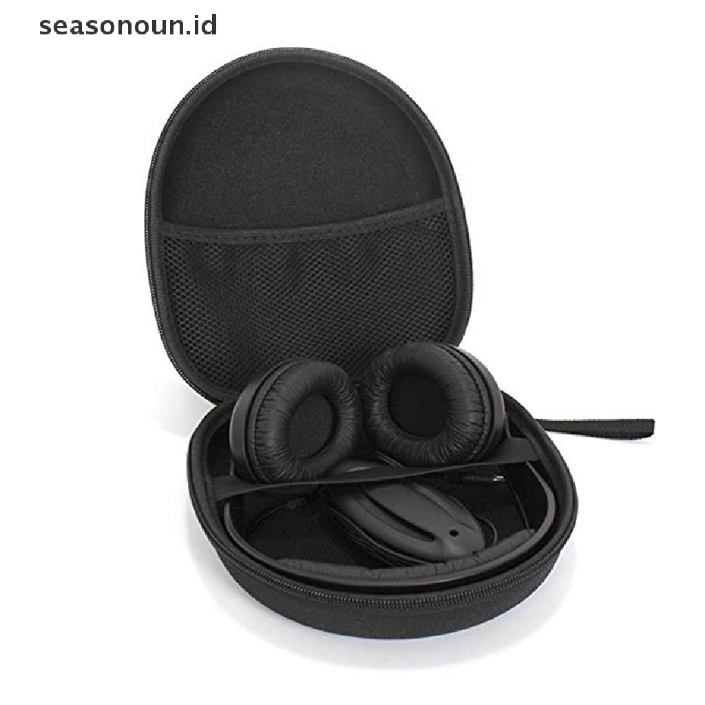 Seasonoun New Portable Headphone Bag Storage Bag Kabel Data Organizer Pelindung Aksesoris Untuk MDR-100AP XB650BT.