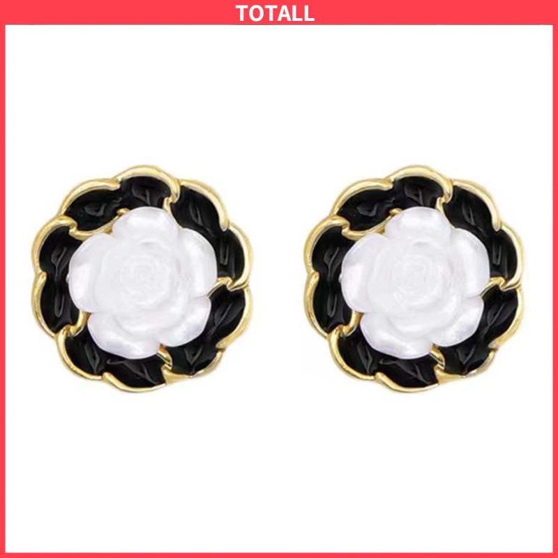 COD Anting S925 Desain Perak Temperamen Serbaguna Geometris Fashion Sederhana-Totall