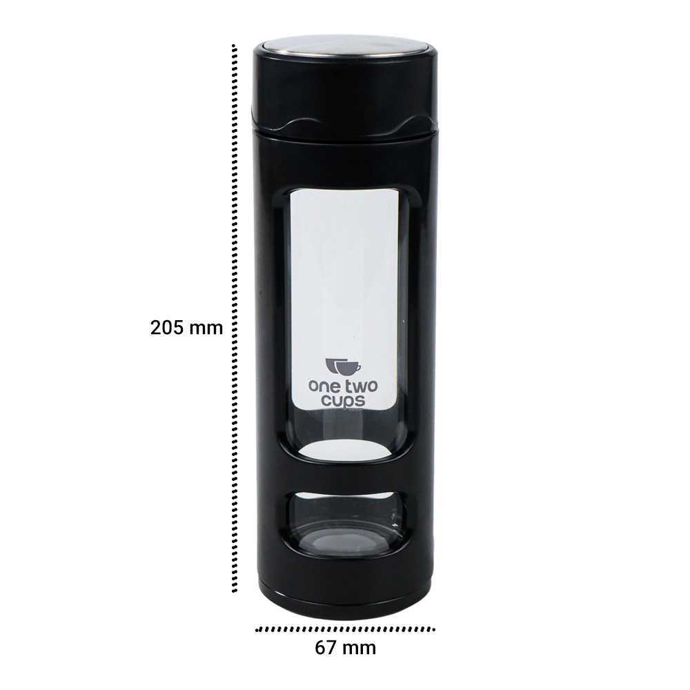 (BISA COD) FTIHSHP  Botol Minum Portable Tumbler Tea Infuser Cups 400ml - VN100