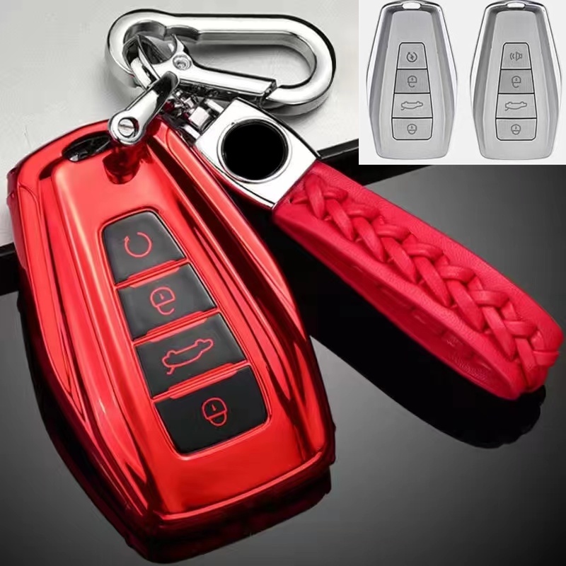 New Fashion Untuk Proton X50 Cover Kunci Mobil Key Fob Holder Shell Keychain Protect Case Remote Case Casing X50 Key Cover X50 Aksesoris