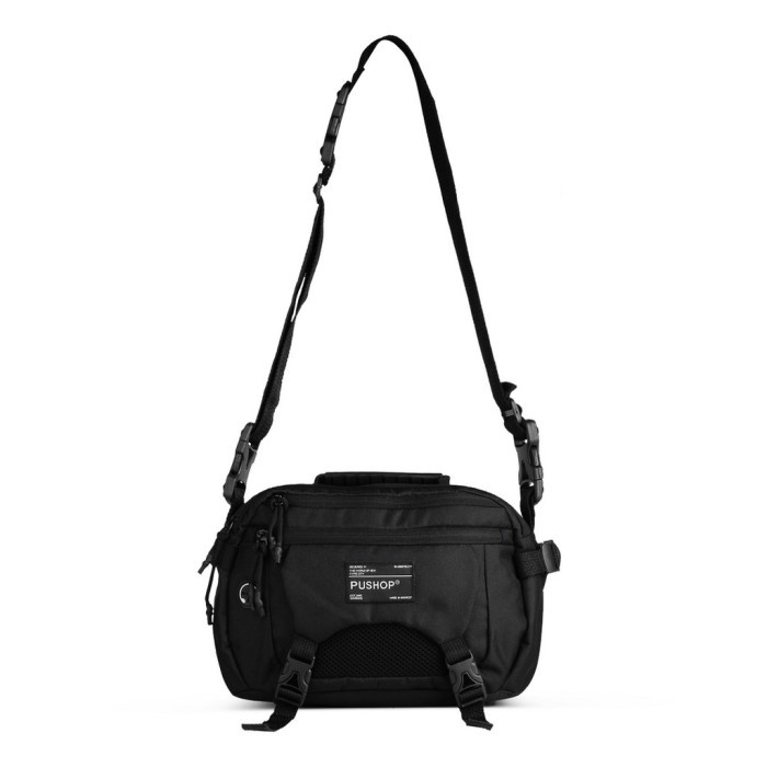 Tas Selempang Pria Sling Bag Besar Multifungsi Jevo SLING BAG BESAR - Hitam
