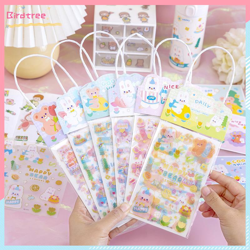 

[Readystock❤️COD]Stiker buku pegangan kartu pos tas tangan stiker mug- BS