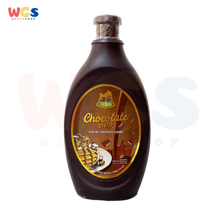 Star Village Chocolate Syrup 680gr - Sirup Cokelat