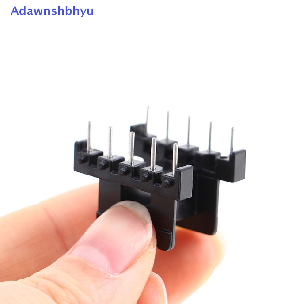 Adhyu 5Sets EE25 4Pin 8P 10P Trafo Bobbin PC40 Ferrite Core Vertikal Horizontal ID