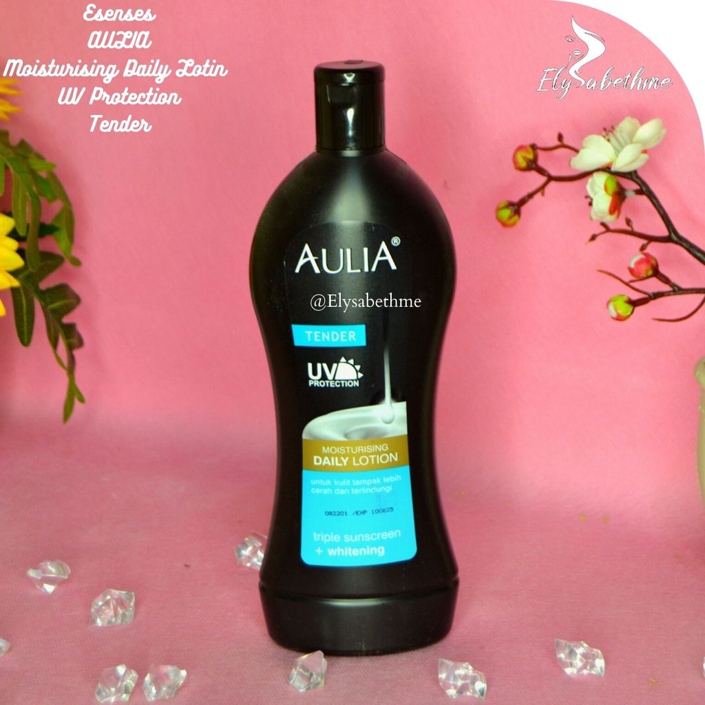 ✿ELYSABETHME✿ (500ml) [ESENSES] Aulia hand and body lotion hitam anti uv protection sunblock murah jumbo