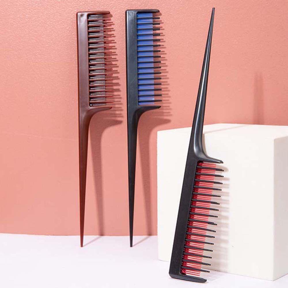 Sisir Runcing Agustina Portable Profesional Ekor Runcing Pro Salon Mewarnai Aksesoris Rambut Hairdressing Hair Dye Comb