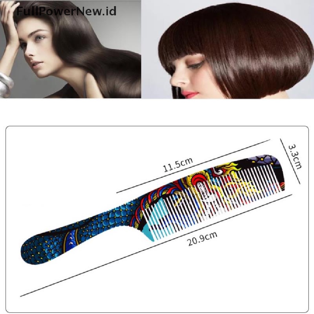 Power Fashion Style Professional Barber Hair Cutg Comb Sisir Rambut Salon Hairdressing ID