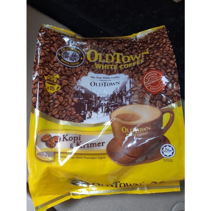 

[Ready Stock]bisa COD Old Town White Coffee 2 in 1 Coffee & Creamer 15s x 25g Kopi Oldtown