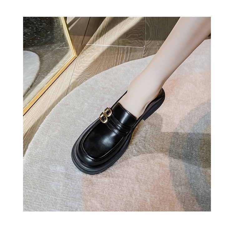 SEPATU LOAFERS DOCMART WANITA / SEPATU FLAT SLIP ON GESPER DM 299