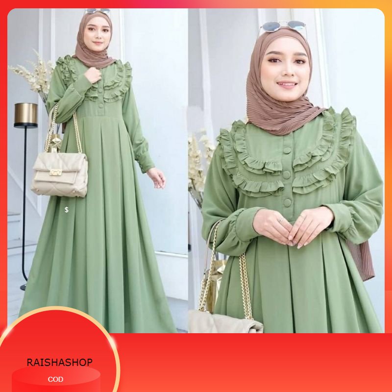 GAMIS CERUTY BABYDOL / GAMIS CERUTY STEVILLA / GAMIS DRESS / GAMIS CERUTY BABYDOLL FULL FURING TERBA