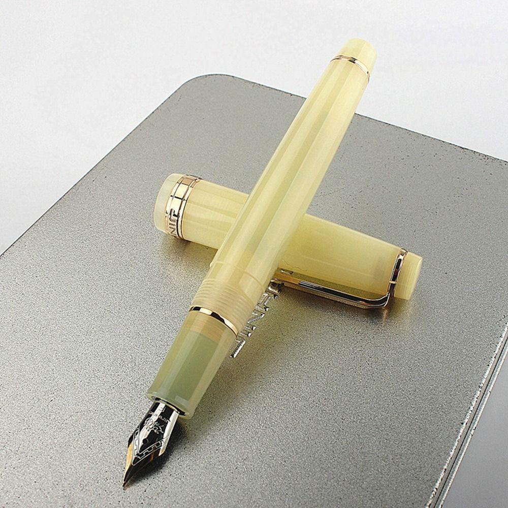 Popular Fountain Pen Pulpen Tulisan Transparan Kantor Baru