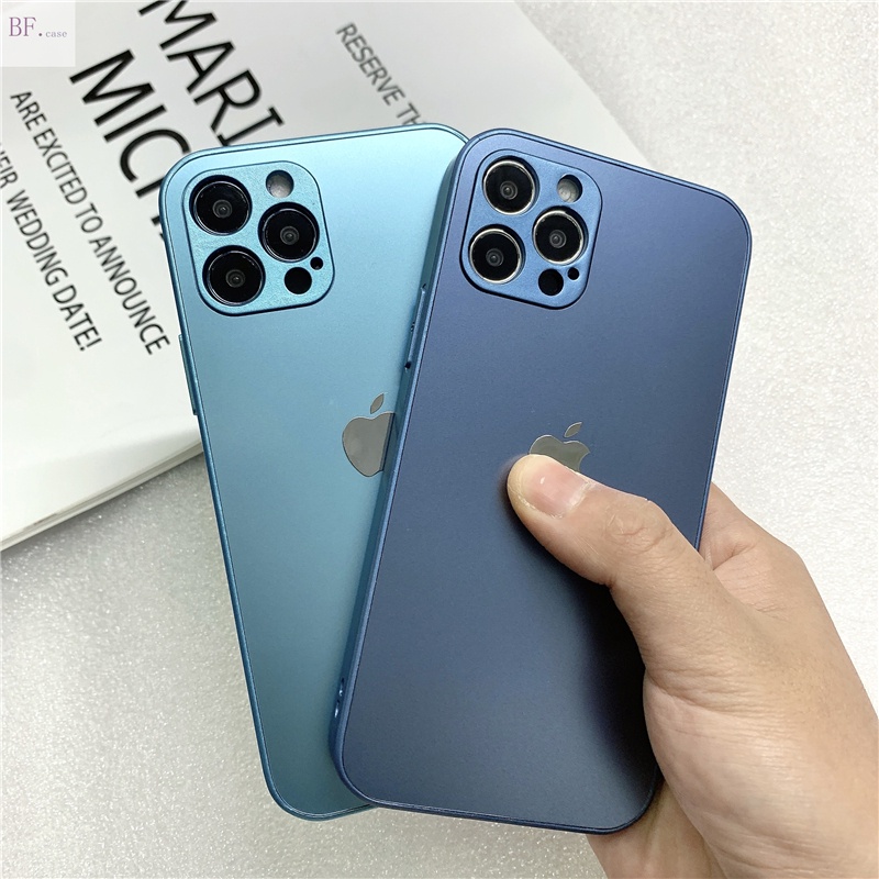 IPHONE Casing Hard Case Metal Anti fingerprint Matte Untuk Iphone14 12 13 11 Pro Max X XR XSMAX 7plus