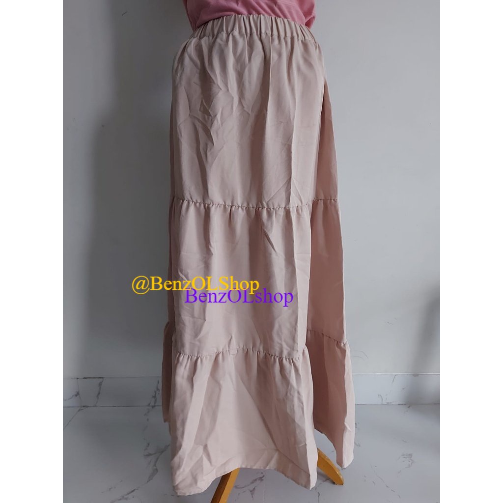 S,M,L,XL-NORMA HAURI X ANN1SA/Rok Panjang/KHAKI