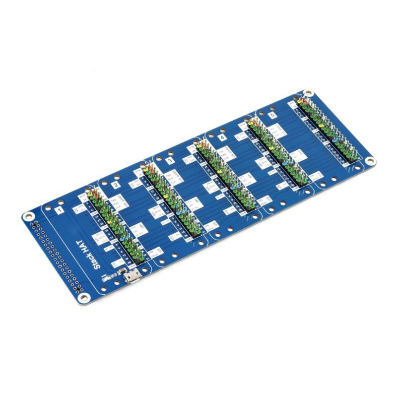 Btsg Untuk Raspberry Pi 4B/3b GPIO Expansion Board 5x 20x20Pins Dengan Kabel Pita 40PIN