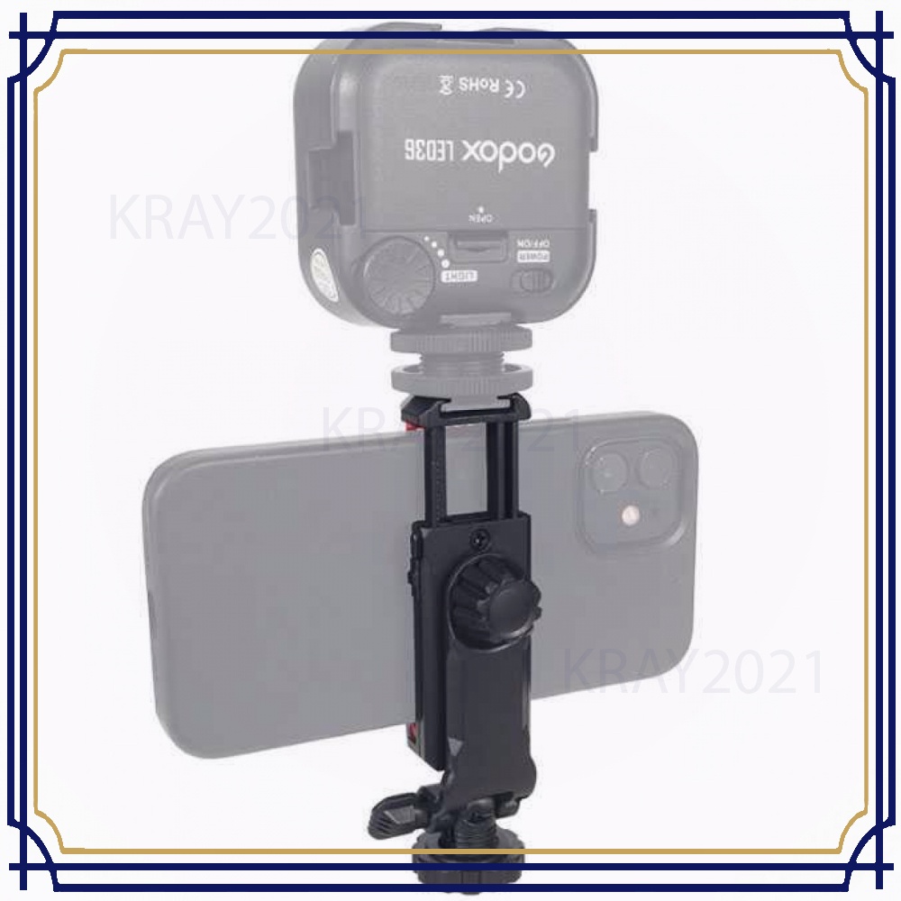 Smartphone Holder Clip Bracket Mount Tripod Monopod -TP338