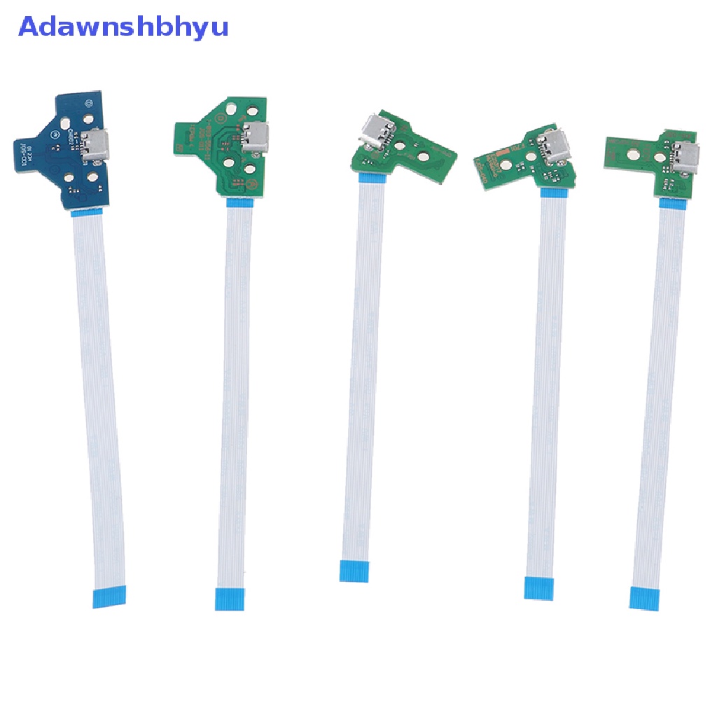 Adhyu USB Charging Port Socket Circuit Board 12Pin JDS 011030 040 Untuk Controller PS4 ID