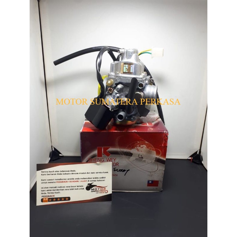 CARBURATOR BEAT SCOOPY VARIO SHENG WEY