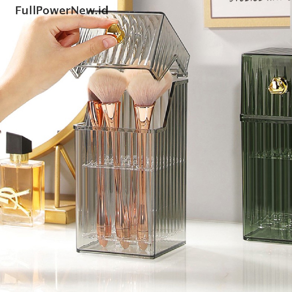 Power 1Pc Tempat Brush Makeup Plastik Organizer Makeup Bibir Tempat Pensil Alis ID