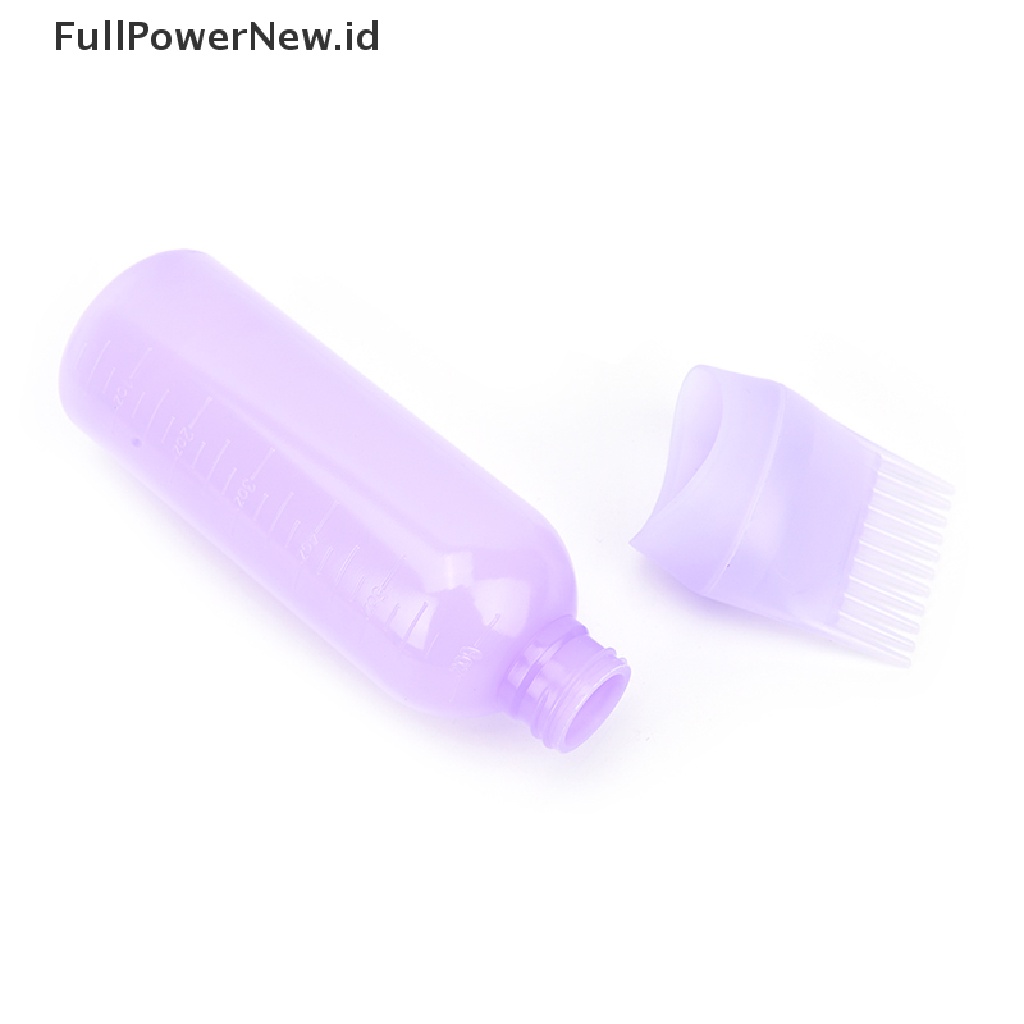 Power 120ML Botol Pewarna Rambut Aplikator Sisir Dispensing Pewarna Rambut Salon Mewarnai ID