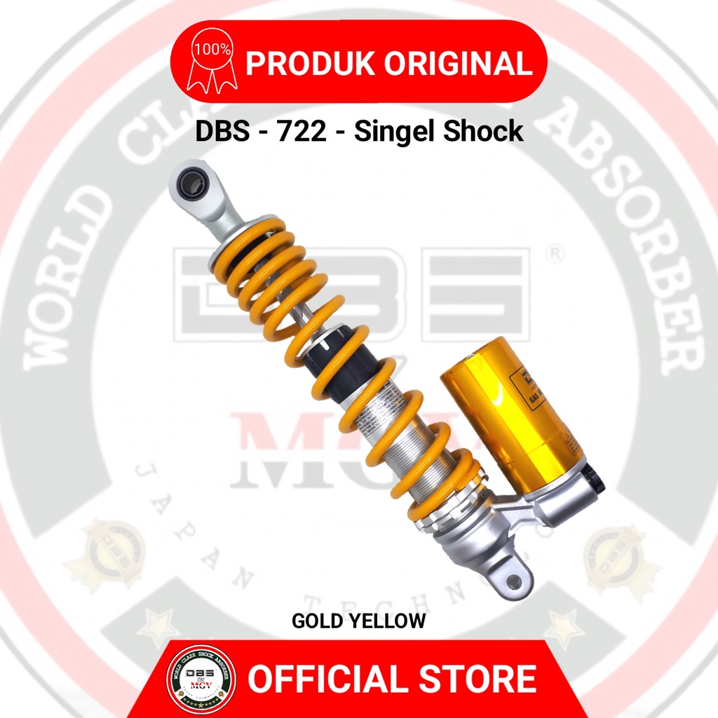 [ BISA COD ] Shock Tabung DBS 722 E SERIES SCOOPY DONAT X RIDE 115 X RIDE 125 VARIO 125 VARIO 150 VARIO 160 FAZZIO