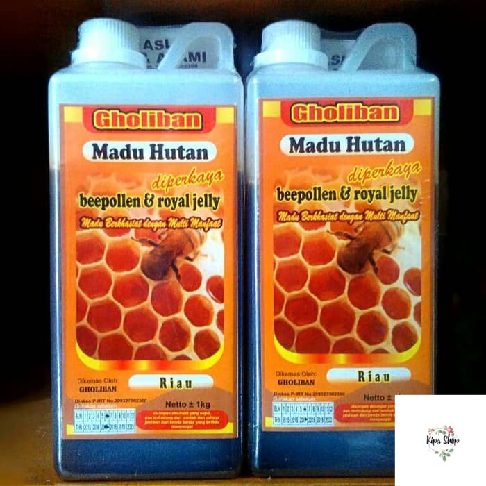 

Madu Hutan Riau Gholiban Plus Bee Pollen Dan Royal Jelly 1 Kg