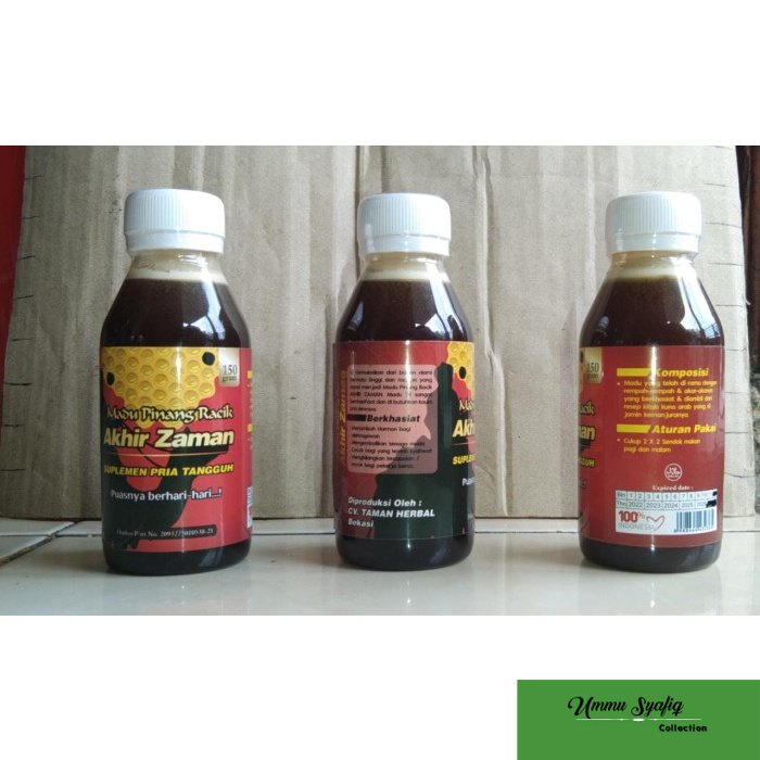 

Madu Suplemen Pria Tangguh | Madu Pinang Racik Akhir Jaman 150gr