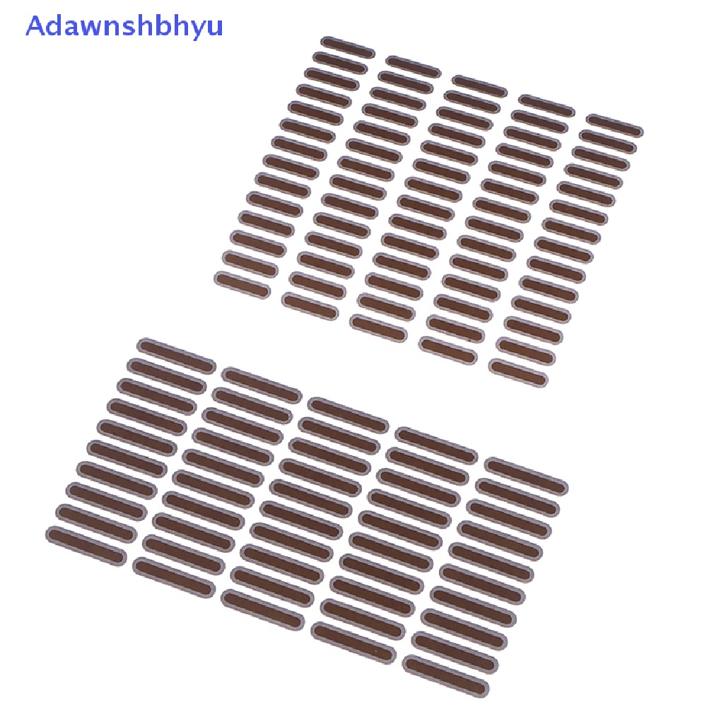 Adhyu 50/70pcs Universal Phone Speaker Lubang Suara Net Anti Debu Bukti Mesh Stiker ID
