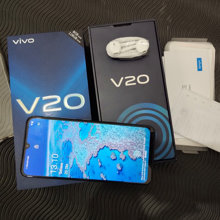 Vivo V20 Ram 8 Rom 128Gb ( SECOND ) fullset