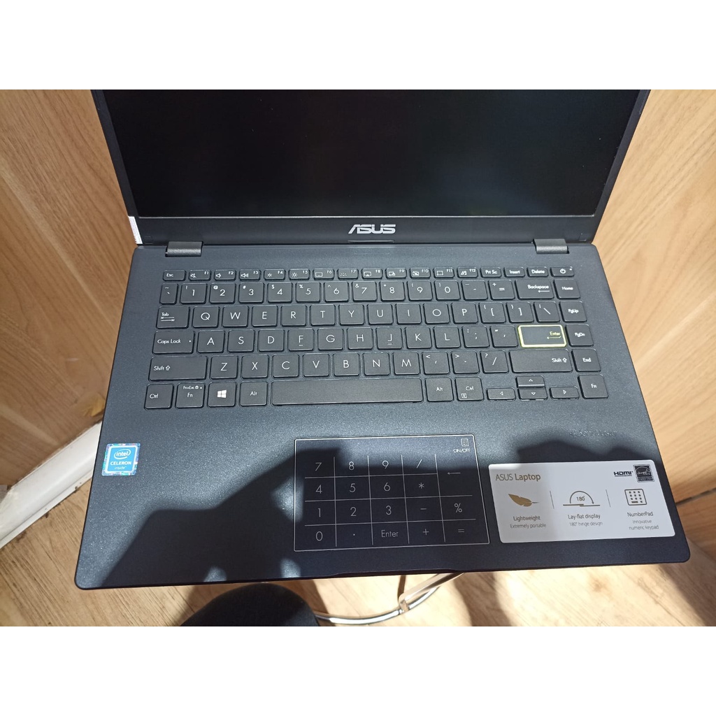 LAPTOP ASUS VIVOBOOK SLIM TERBARU L410MA INTEL N4020 4GB 512GB SSD 14&quot; FHD BL NP WIN10HOME STAR BLACK