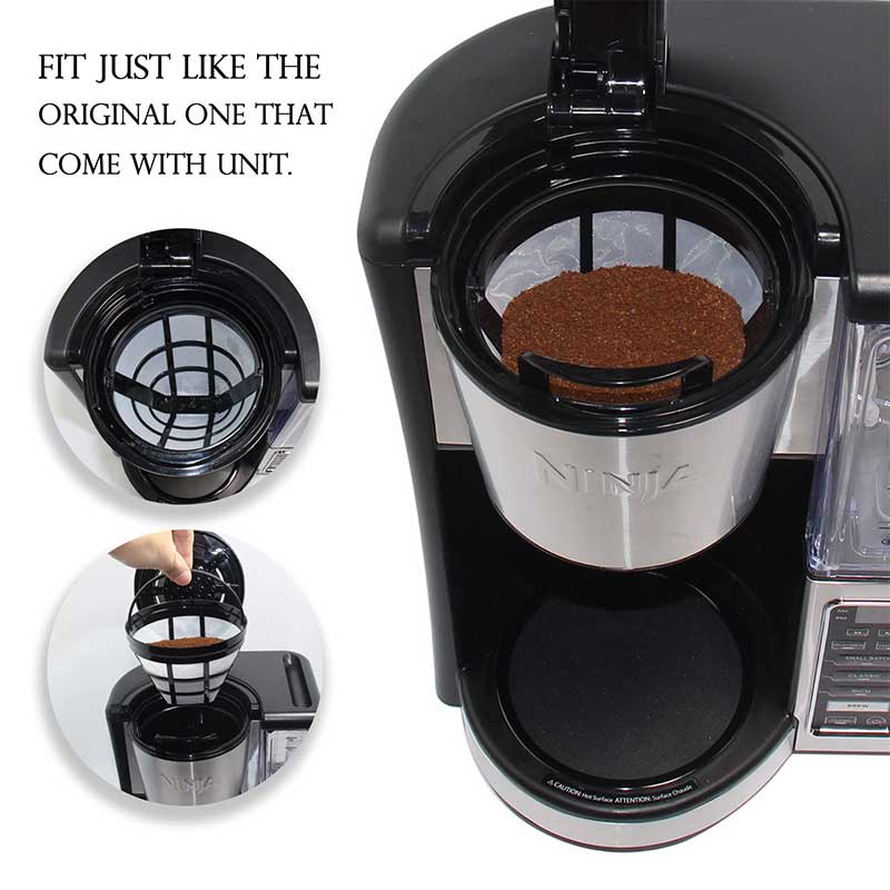 ღ Filter Kopi Reusable Keranjang Piala Gaya Kopi Saringan Mesh Teh Bir Filter Coffeeware Minum Aksesoris Handmade Peralatan Dapur