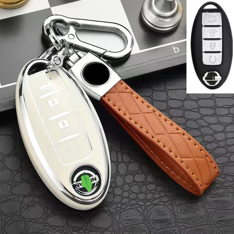 For Nissan key case Nissan key case KICKS SENTRA LIVINA TIIDA key ring key chain