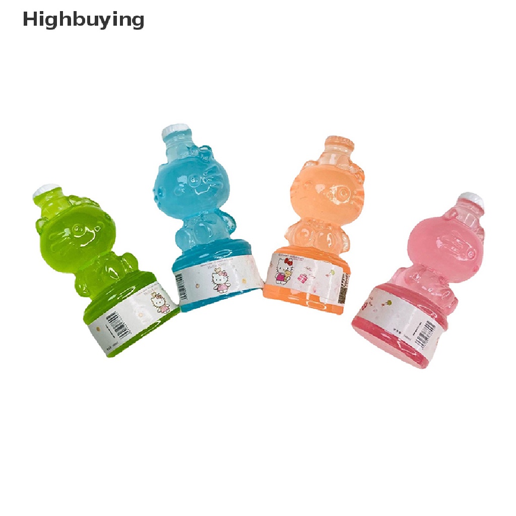 Hbid 5pcs Mini Kartun Bercahaya Botol Lucu Toserba Makanan Aksesoris Mainan DIY Phone Case Resins Decor Jewelry Ch Glory