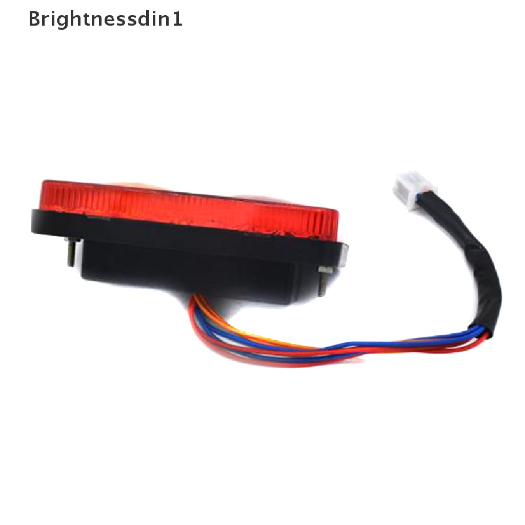 [Brightnessdin1] Lampu Ekor Belakang LED DC 12V Rem Sein Lampu Mundur Untuk Elektrik-Tricycle Boutique