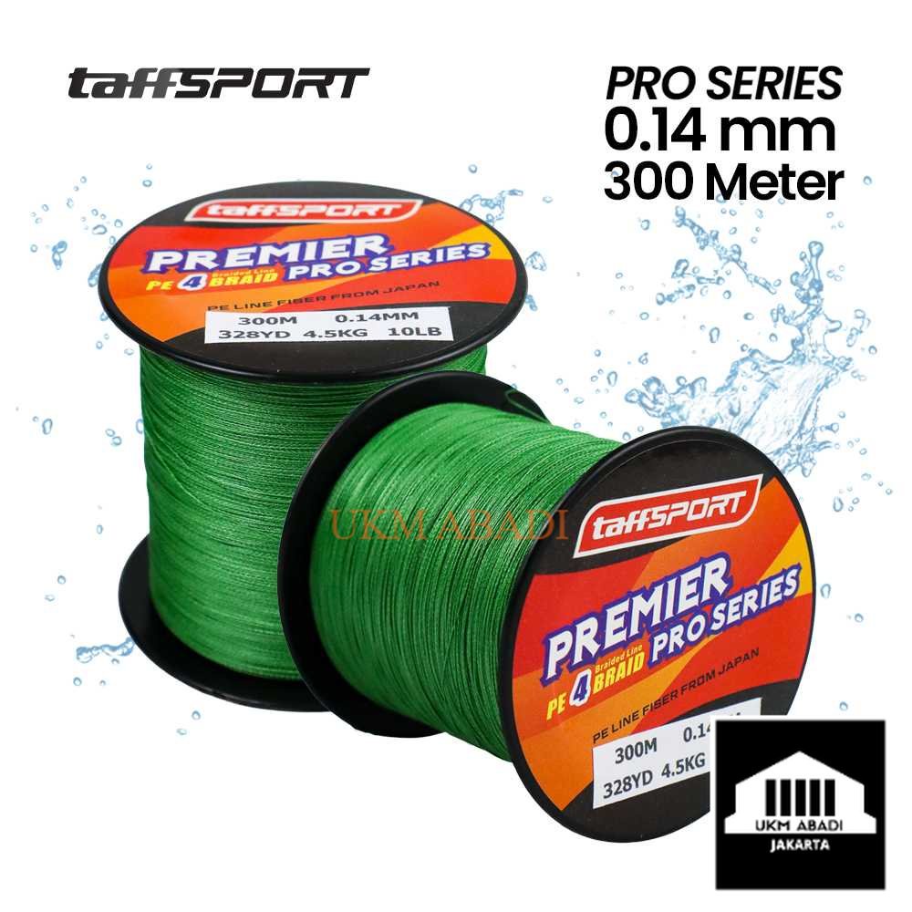 Premier Pro Series Benang Pancing Braided 300M Kuat Profesional