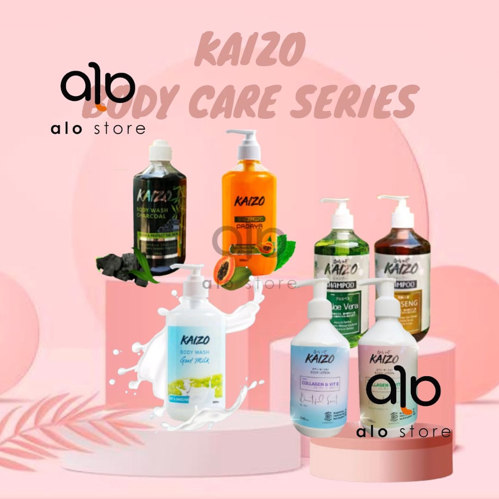 (ALOSTORE) Body Care Kaizo 300ml - Body Wash Kaizo - Body Lotion Kaizo - Shampoo Kaizo