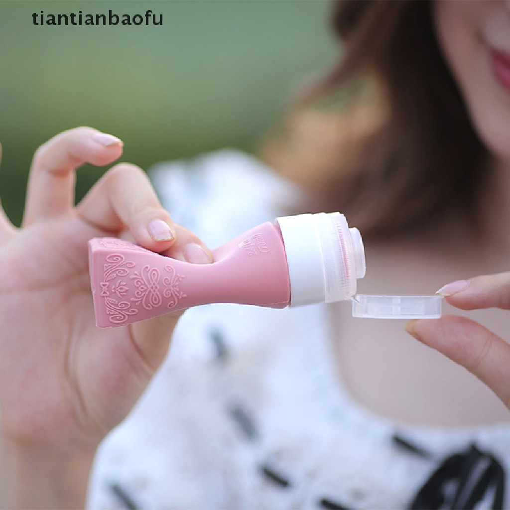 [tiantianbaofu] 70ml Dispenser Kosong Botol Dispenser Kosong Travel Silicone Travel Bottle Butik