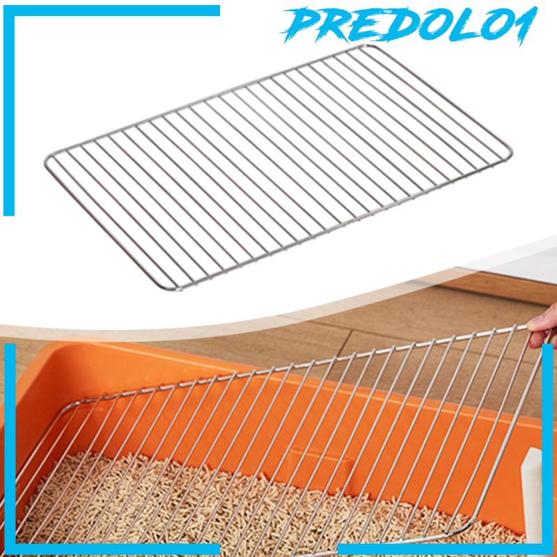 [Predolo1] Mesh Grid Partisi Toilet Anjing Bahan Besi Dapat Dicuci Untuk Tray Toilet Latihan Anjing