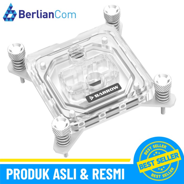 BARROW LTYK3-04I ARGB CPU Block (Intel LGA115X / 1200 / 1700) White