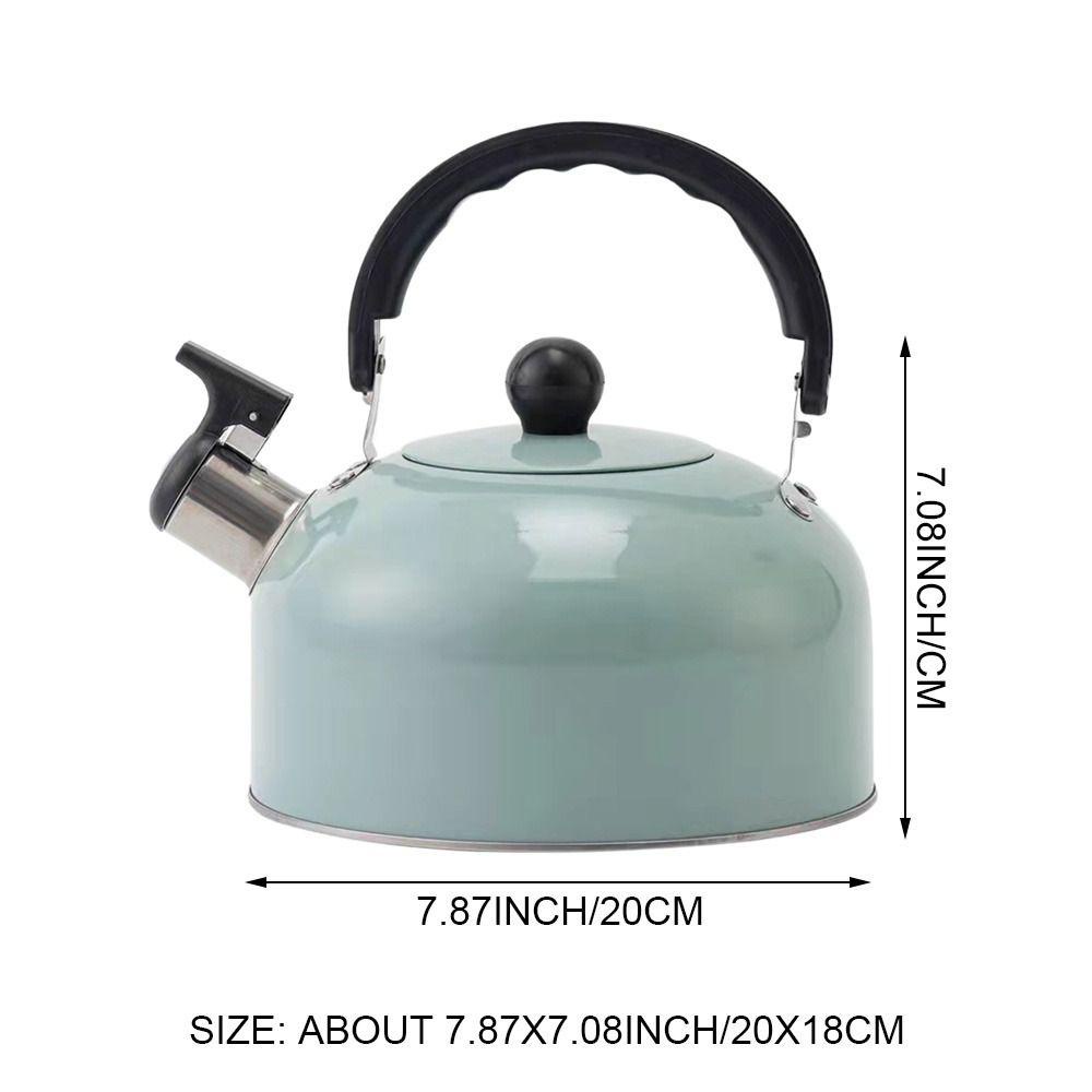 TOP Teko Siul 3L Stainless Steel Untuk Hiking Masak Ergonomic Handle Teakettle