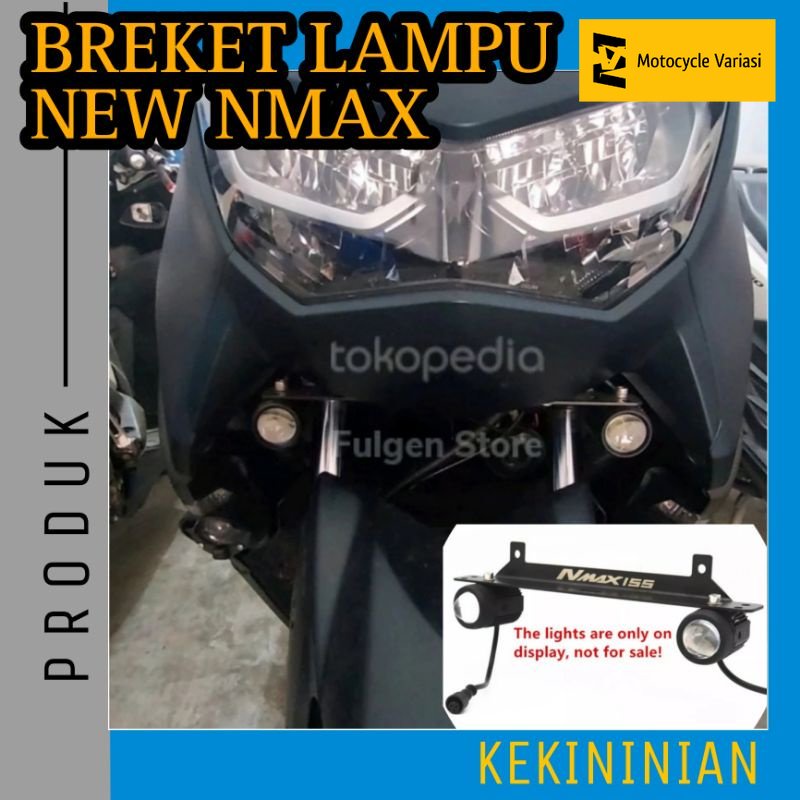 Breket Dudukan Lampu Tembak New Nmax 2020 2021 2022 2023 Kuat Awet Anti Patah