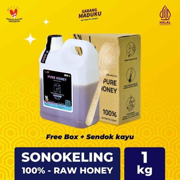 

Madu Murni Nektar Bunga (1Kg) - Multiflora, 325ml