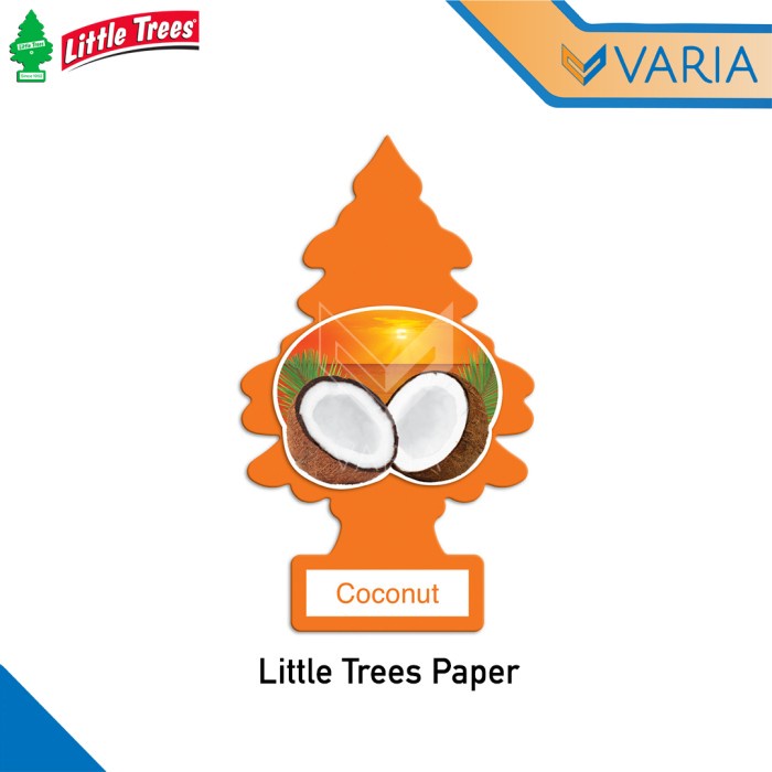 Little Trees Paper Coconut Parfum Pengharum Ruangan Mobil Gantung